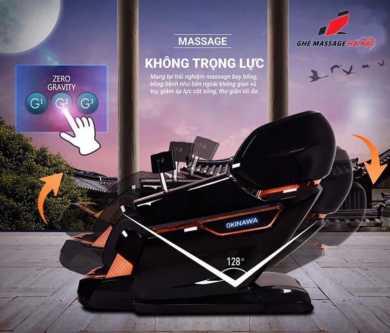 Ghế massage OKINAWA Majestic Monarch OS 500-3